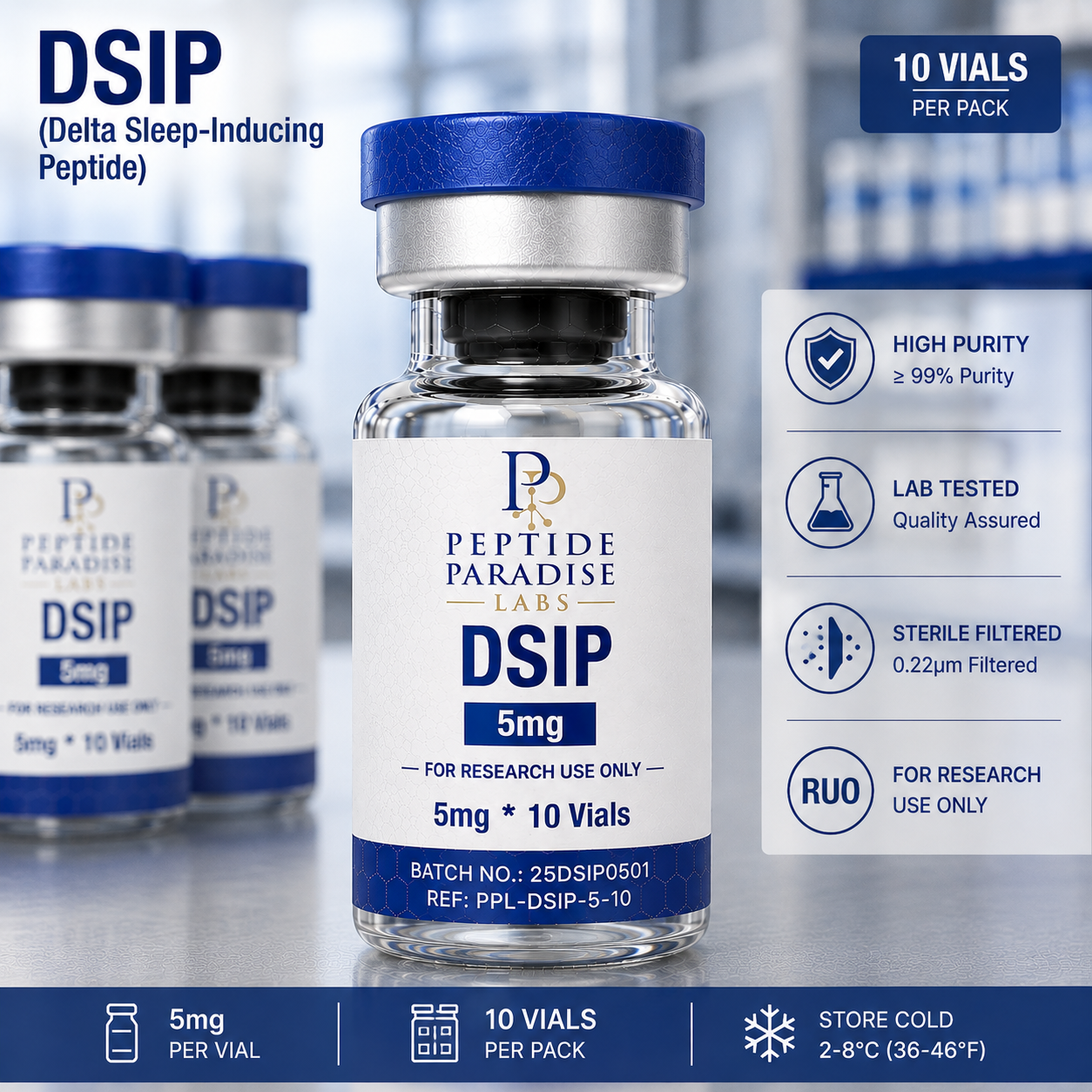 DSIP 10 vials