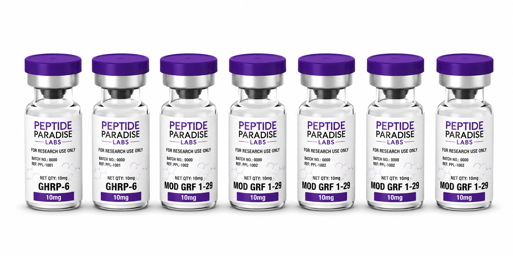 GHRP-6 10mg + Mod GRF 1-29 10mg - Image 2