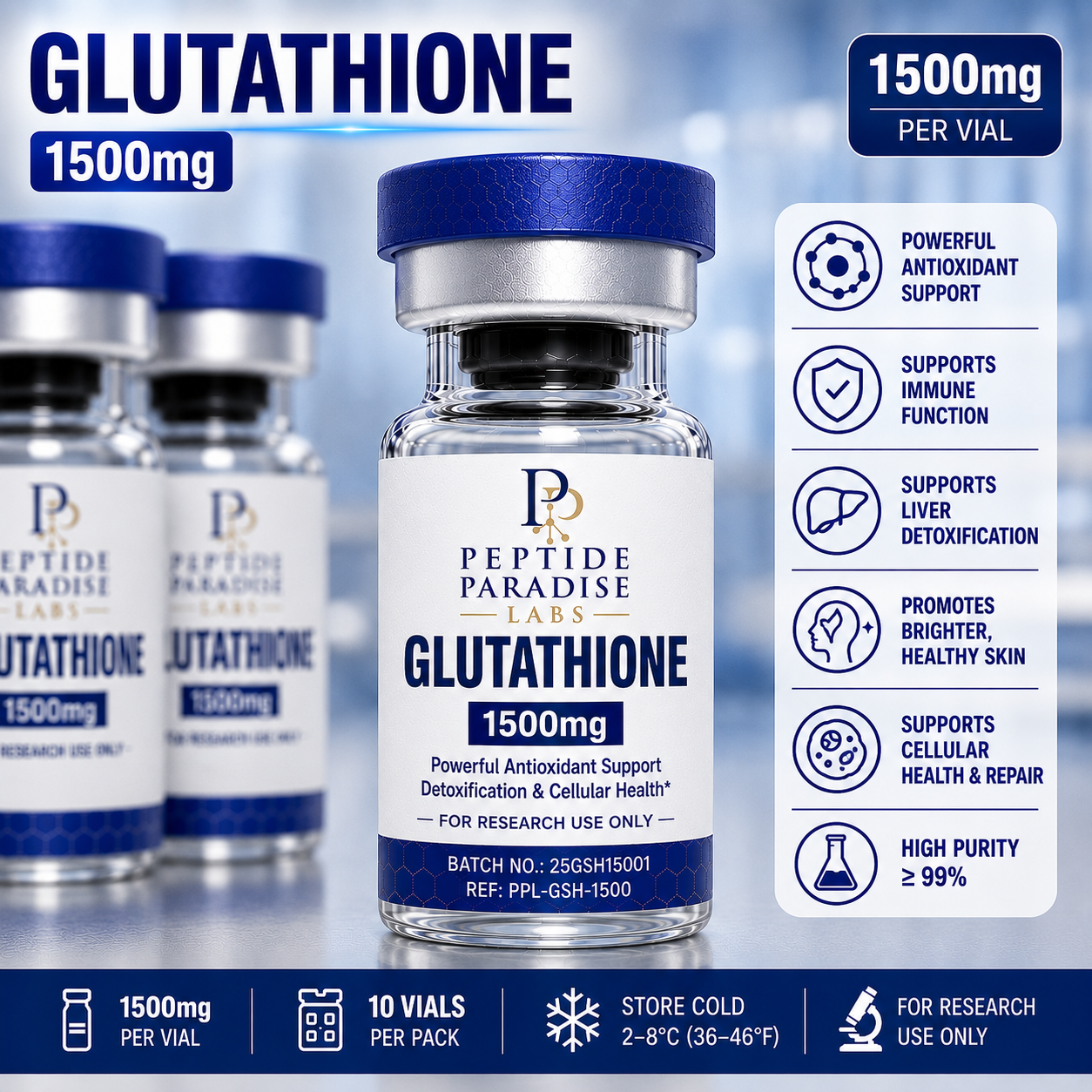 Glutathione(1500mg*10vials)