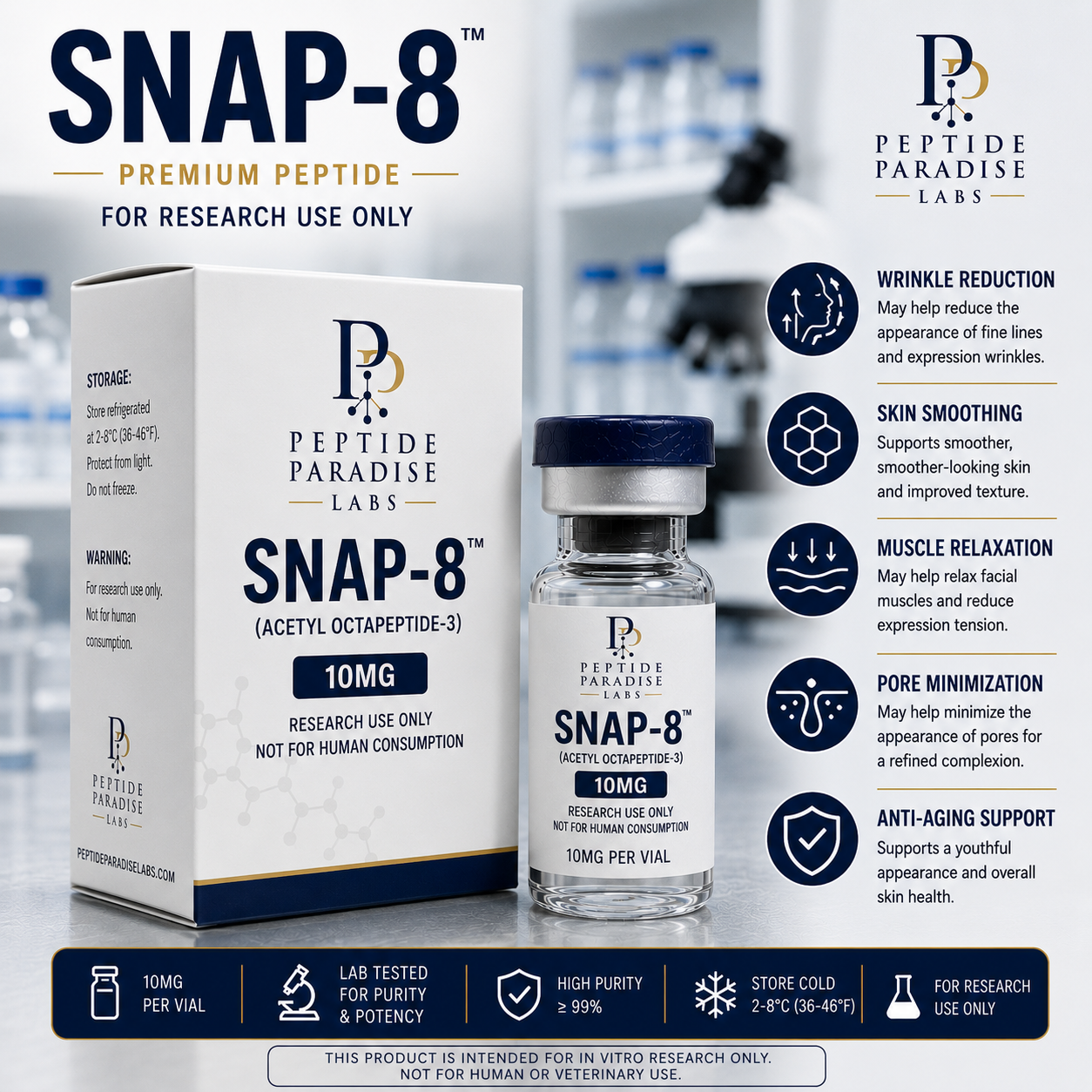 SNAP-8 (10mg*10vials)